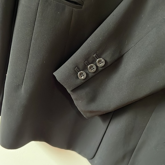 Tahari Vintage Black Padded Blazer - size 10 - Picture 9 of 11